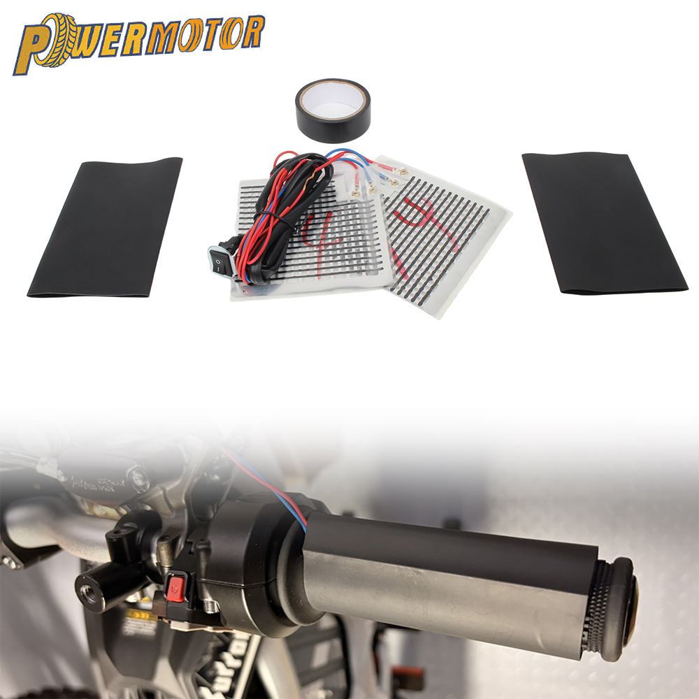 Handlebar Grip Heated - Pegangan Pemanas Listrik 12V untuk Sepeda