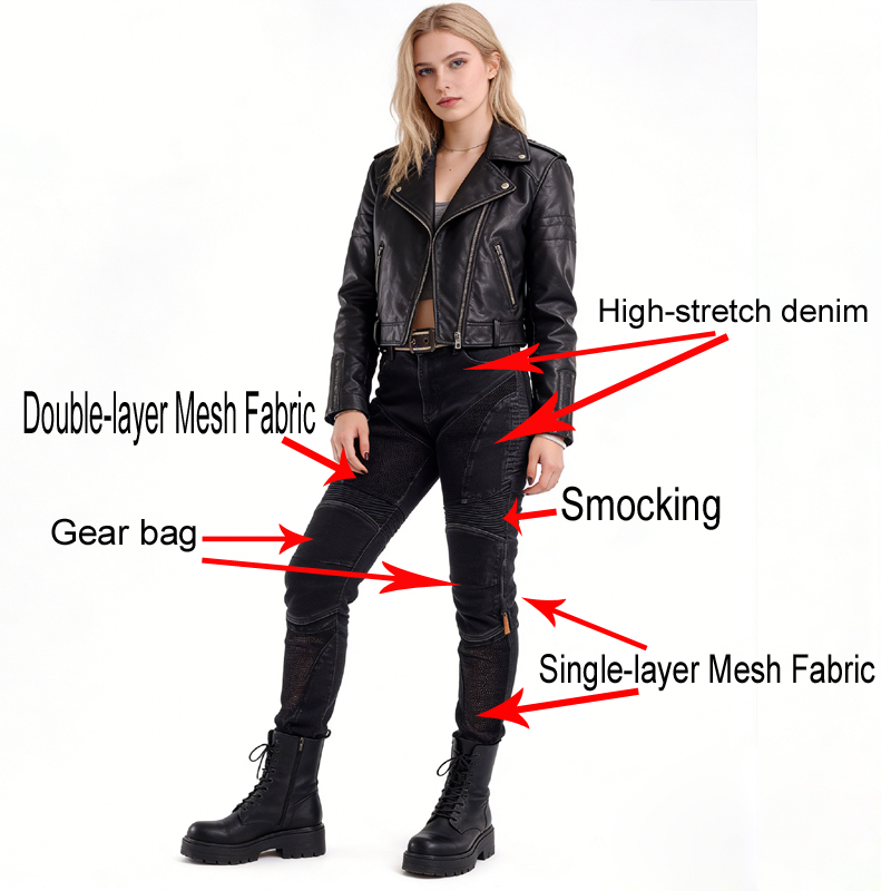 Celana Berkendara Musim Panas  - Motorcycle Gear For Woman ulasan dan harga
