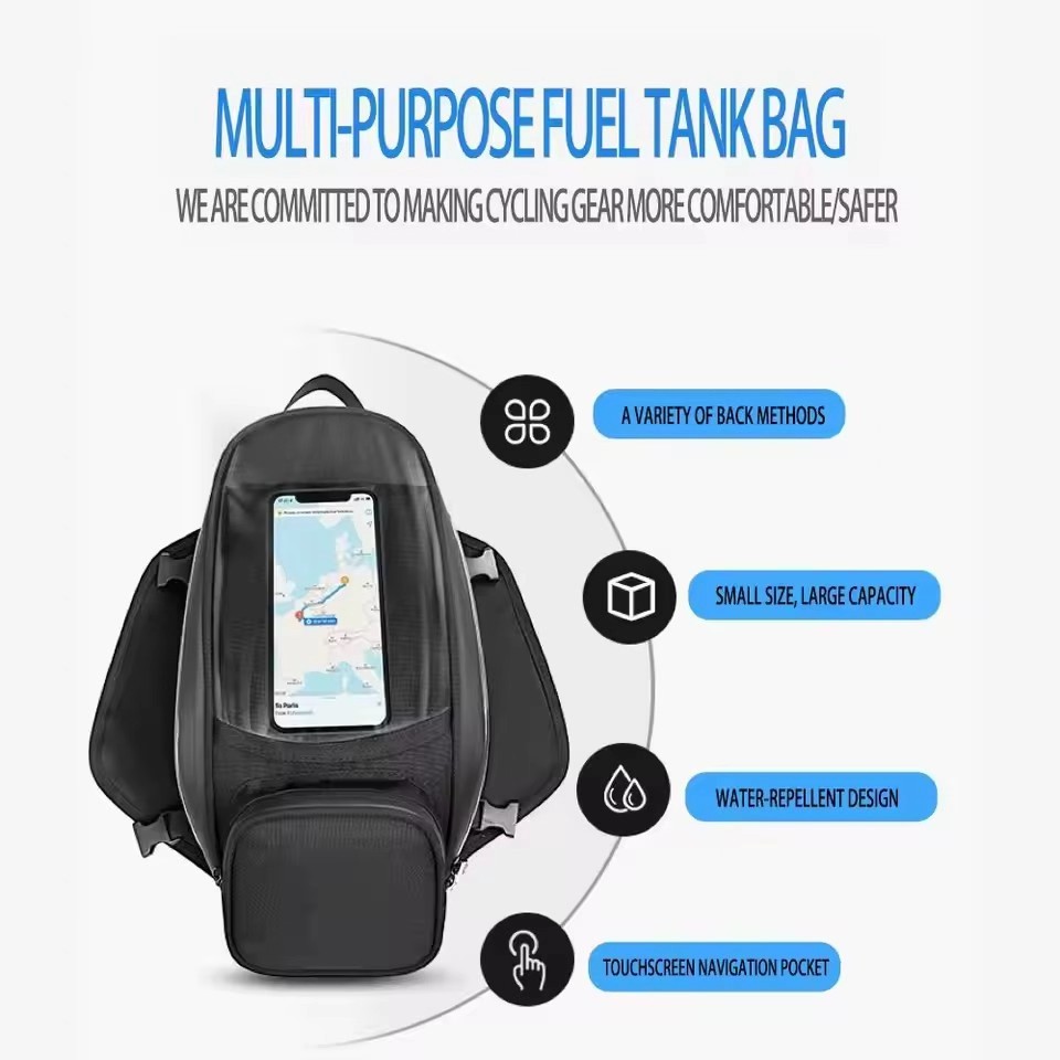 Tas Navigasi Tangki Bahan Baka - Motorcycle Gear Backpack ulasan dan harga